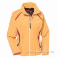 Popular Orange Women's Winter Jackets with Cotton Pad, OEM/ODM Orders are Available
